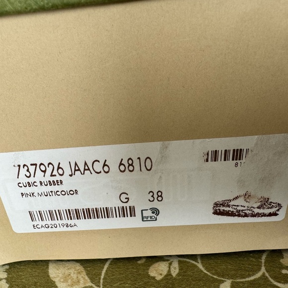 Gucci GG animal corgi print rubber slide sandal - Picture 6 of 6